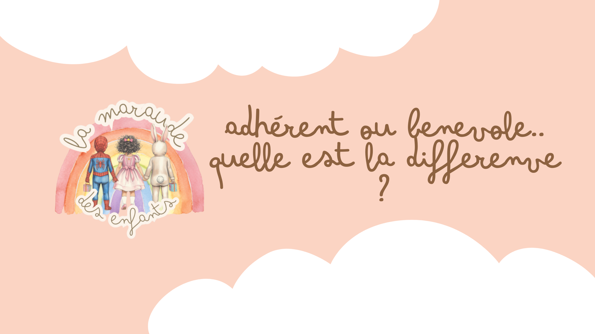 Différence entre bénévole et adhérent